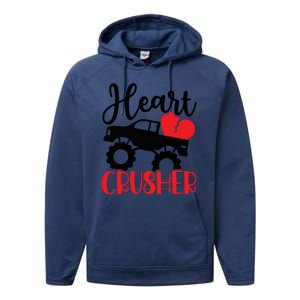 Valentine's Day, Heart Crusher Performance Fleece Hoodie