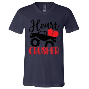 Valentine's Day, Heart Crusher V-Neck T-Shirt