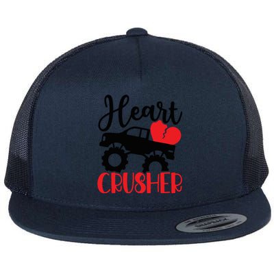 Valentine's Day, Heart Crusher Flat Bill Trucker Hat