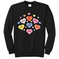 Valentines Day Heart Candy Sweatshirt