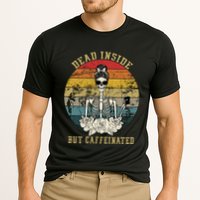 Vintage Dead Inside But Caffeinated Performance Shirt