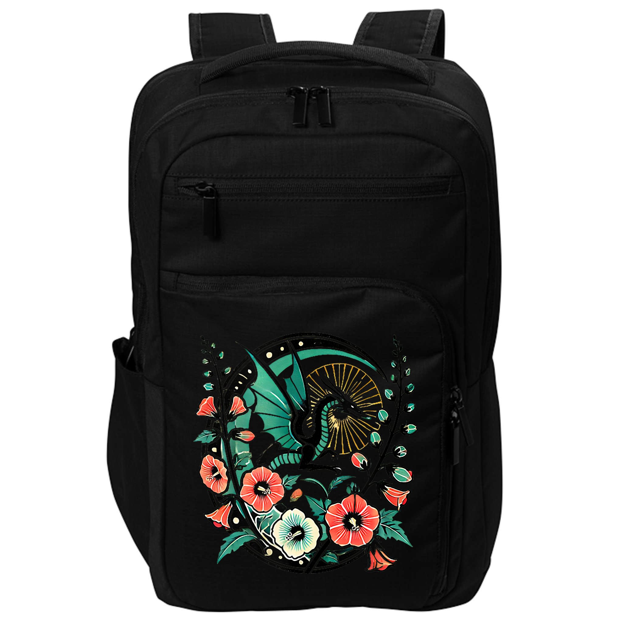 Vintage Dragon Illustration Dragon Lovers Impact Tech Backpack