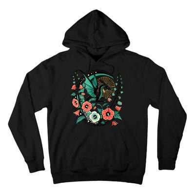Vintage Dragon Illustration Dragon Lovers Tall Hoodie