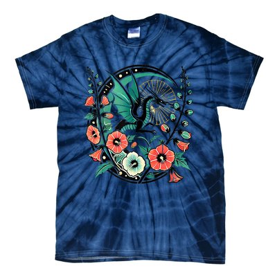 Vintage Dragon Illustration Dragon Lovers Tie-Dye T-Shirt