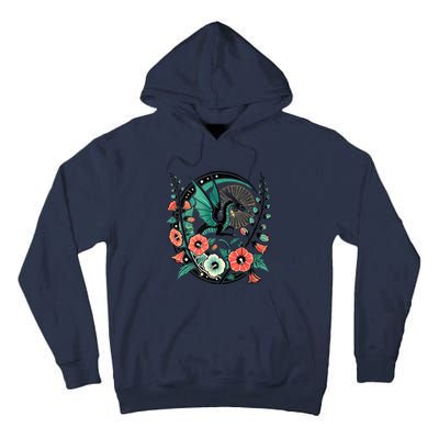 Vintage Dragon Illustration Dragon Lovers Tall Hoodie