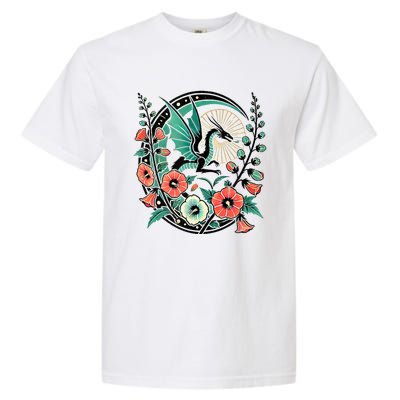 Vintage Dragon Illustration Dragon Lovers Garment-Dyed Heavyweight T-Shirt