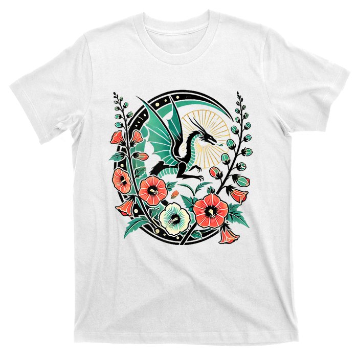 Vintage Dragon Illustration Dragon Lovers T-Shirt