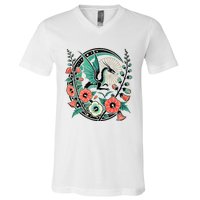 Vintage Dragon Illustration Dragon Lovers V-Neck T-Shirt