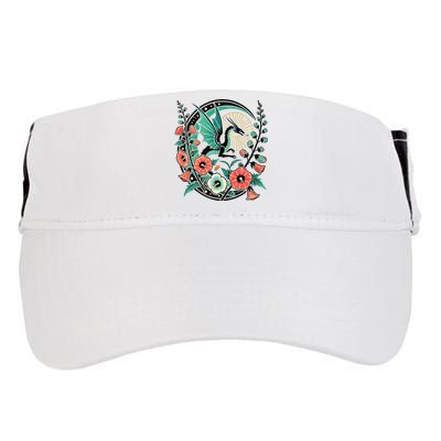 Vintage Dragon Illustration Dragon Lovers Adult Drive Performance Visor