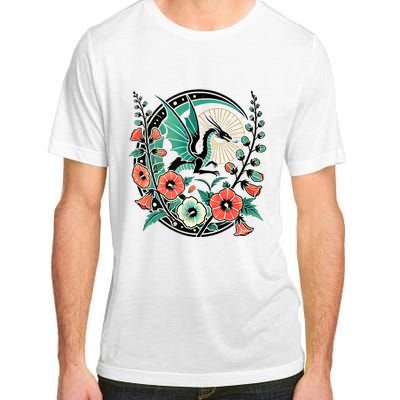 Vintage Dragon Illustration Dragon Lovers Adult ChromaSoft Performance T-Shirt