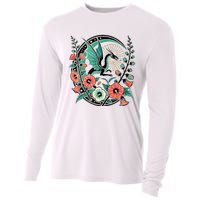 Vintage Dragon Illustration Dragon Lovers Cooling Performance Long Sleeve Crew