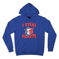 Valentine's Day I Steal Hearts Unicorn Love Cool Gift Hoodie