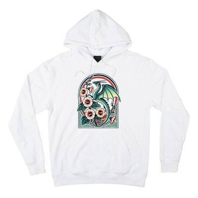 Vintage Dragon Illustration Dragon Lovers Hoodie