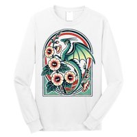 Vintage Dragon Illustration Dragon Lovers Long Sleeve Shirt