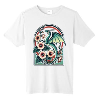 Vintage Dragon Illustration Dragon Lovers Tall Fusion ChromaSoft Performance T-Shirt