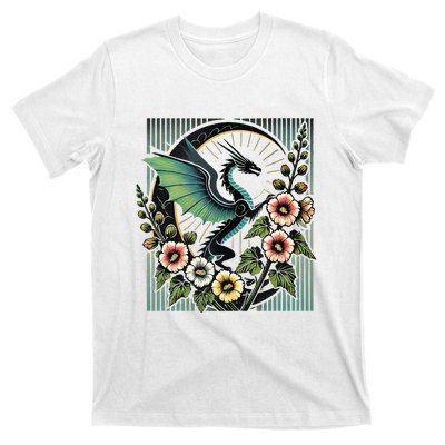 Vintage Dragon Illustration Dragon Lovers T-Shirt