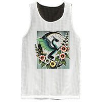 Vintage Dragon Illustration Dragon Lovers Mesh Reversible Basketball Jersey Tank