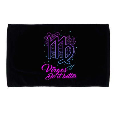 Virgos Do It Better Zodiac Maiden Sign Astrology Horoscope Microfiber Hand Towel