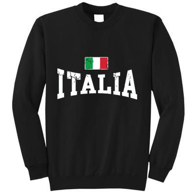 Vintage Distressed Italia Flag Italy Italian Family Group Sweatshirt