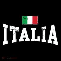 Vintage Distressed Italia Flag Italy Italian Family Group T-Shirt