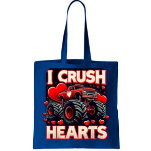 Valentines Day I Crush Hearts Tote Bag