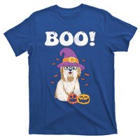 Vintage Dog Is My Boo Witch Poodles Dog Mom Dad Halloween Great Gift T-Shirt