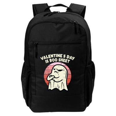 Valentines Day Is Boo Sheet Ghost Anti Valentine Gift Backpack