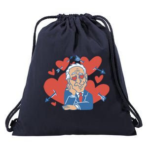 Valentine's Day Joe Biden Funny Drawstring Bag