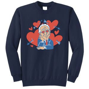 Valentine's Day Joe Biden Funny Tall Sweatshirt