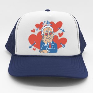 Valentine's Day Joe Biden Funny Trucker Hat