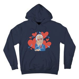 Valentine's Day Joe Biden Funny Tall Hoodie