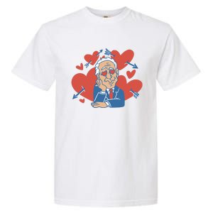 Valentine's Day Joe Biden Funny Garment-Dyed Heavyweight T-Shirt