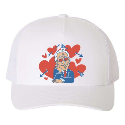 Valentine's Day Joe Biden Funny Yupoong Adult 5-Panel Trucker Hat