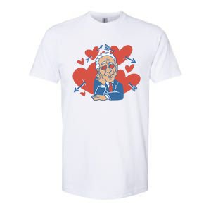 Valentine's Day Joe Biden Funny Softstyle CVC T-Shirt