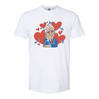 Valentine's Day Joe Biden Funny Softstyle CVC T-Shirt