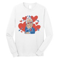 Valentine's Day Joe Biden Funny Long Sleeve Shirt