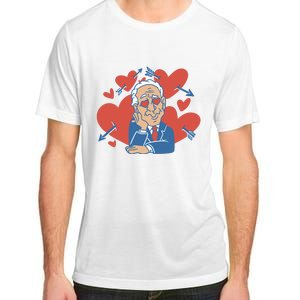 Valentine's Day Joe Biden Funny Adult ChromaSoft Performance T-Shirt