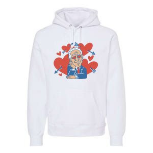 Valentine's Day Joe Biden Funny Premium Hoodie