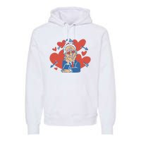 Valentine's Day Joe Biden Funny Premium Hoodie