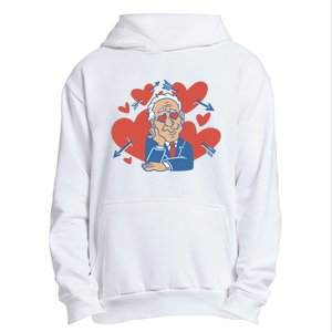 Valentine's Day Joe Biden Funny Urban Pullover Hoodie