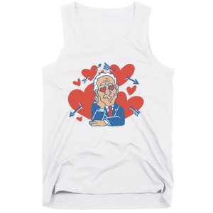 Valentine's Day Joe Biden Funny Tank Top