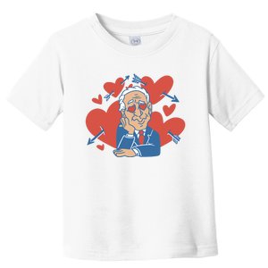 Valentine's Day Joe Biden Funny Toddler T-Shirt