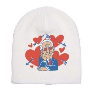 Valentine's Day Joe Biden Funny Short Acrylic Beanie