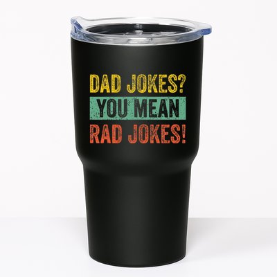 Vintage Dad Jokes You Mean Rad Jokes Funny Father Day Gifts Tumbler