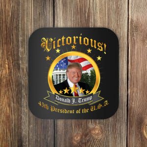 Victorious Donald J Trump President Election Coaster