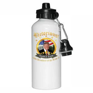 Victorious Donald J Trump President Election Aluminum Water Bottle