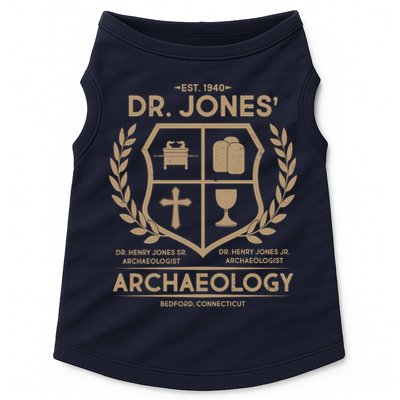 Vintage Dr. Jones Archaeology EST 1940 Doggie Tank