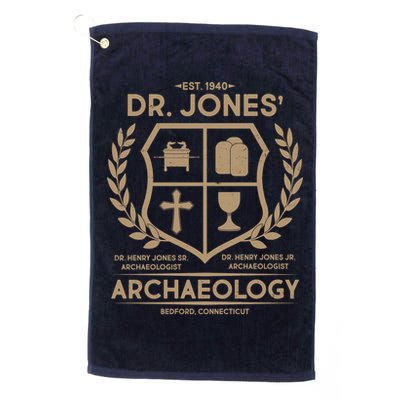 Vintage Dr. Jones Archaeology EST 1940 Golf Towel