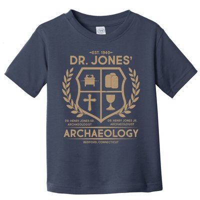 Vintage Dr. Jones Archaeology EST 1940 Toddler T-Shirt