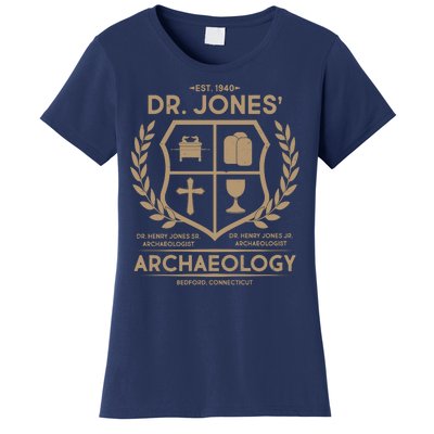 Vintage Dr. Jones Archaeology EST 1940 Women's T-Shirt